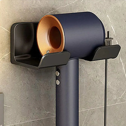 Sleek Wall Hair Dryer Organizer