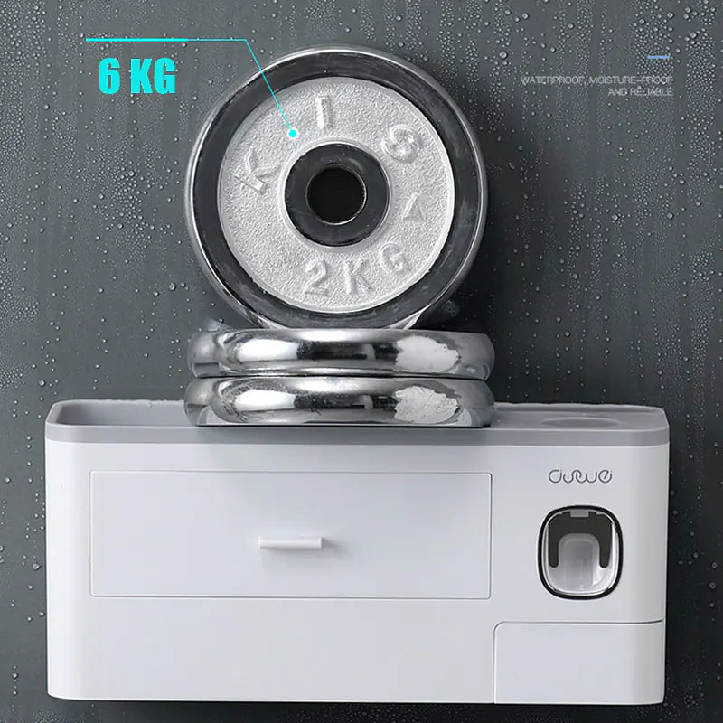 Smart Magnetic Toothbrush Organizer Set
